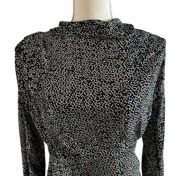 Alexia Admor Rainbow Sequin Dress Size 10 - Picture 5 of 8